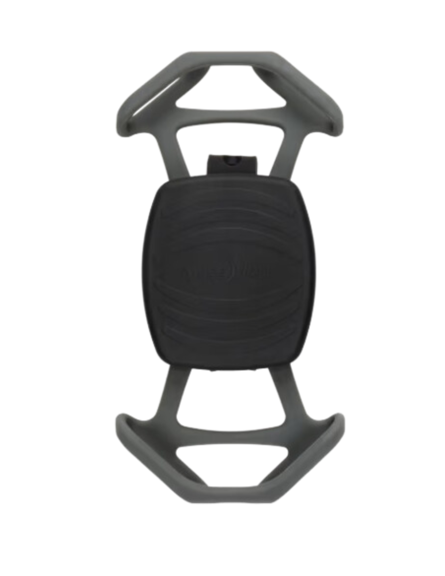 Image of a phone mount that goes on your bicycle handlebar.