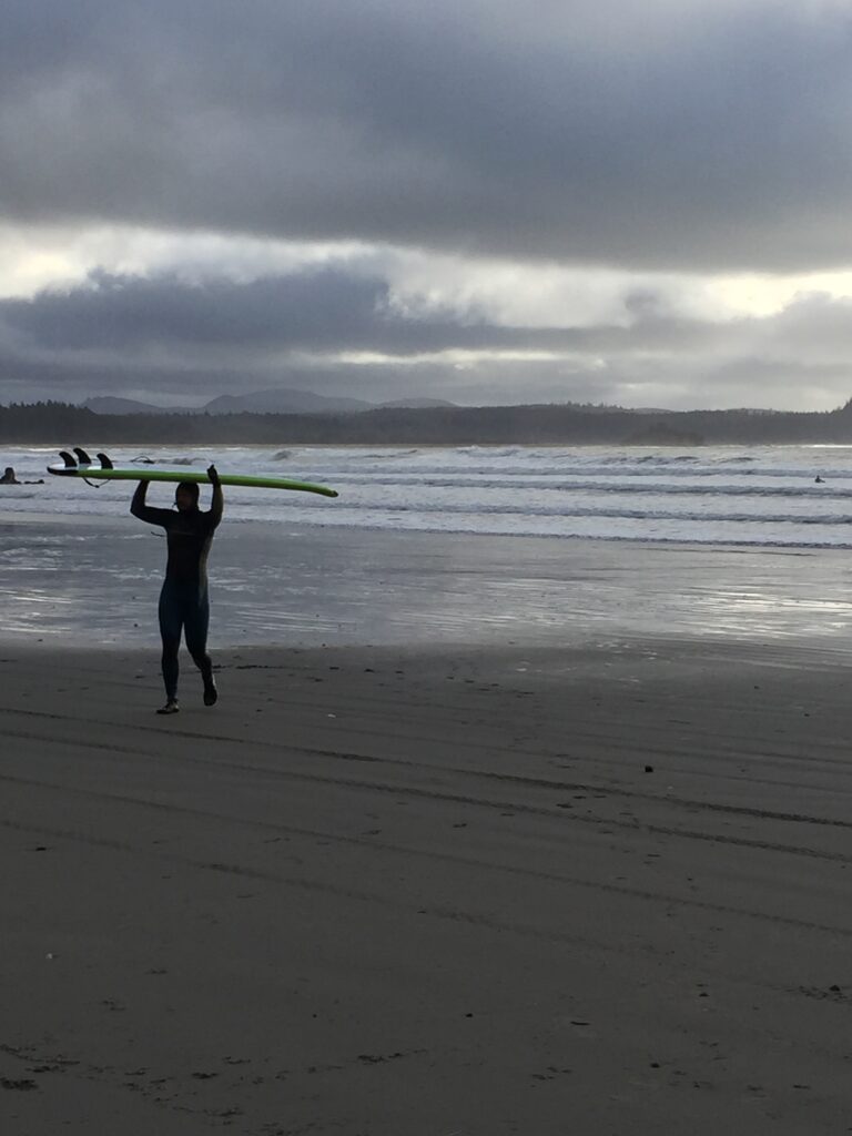 Surfing Olympic Peninsula Washington