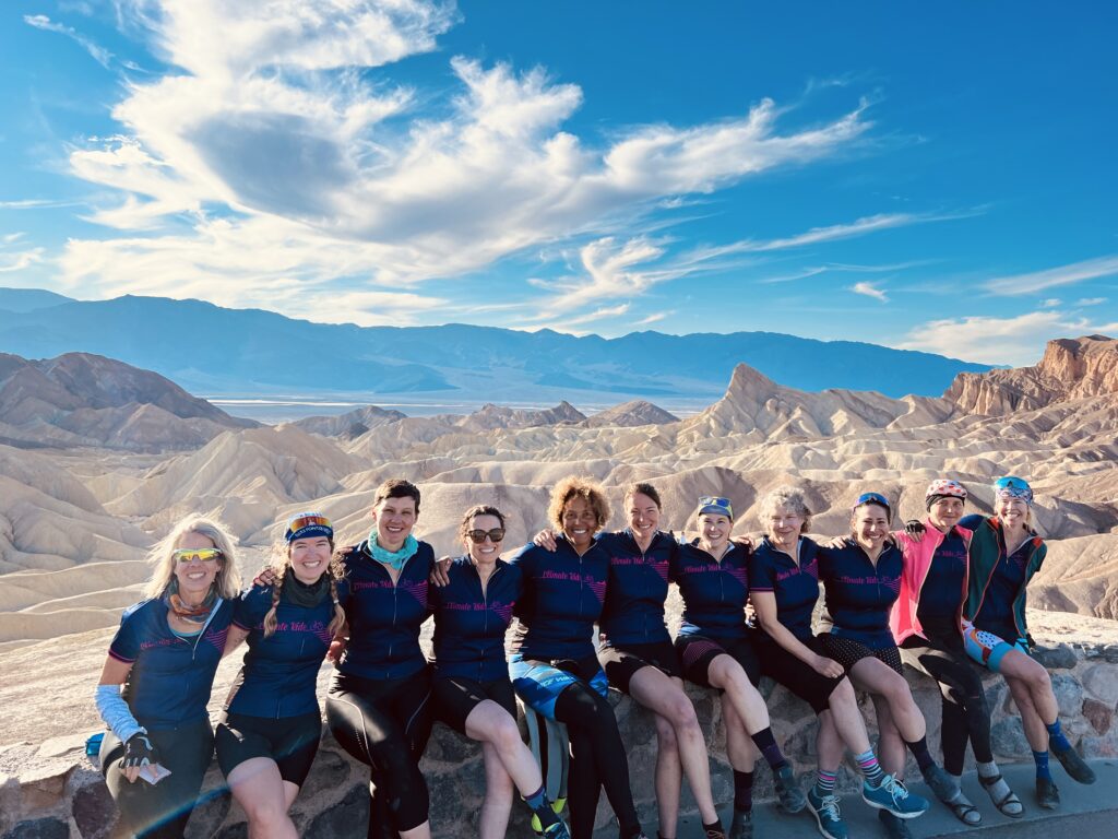 Group of ladies on Death Valley 2022