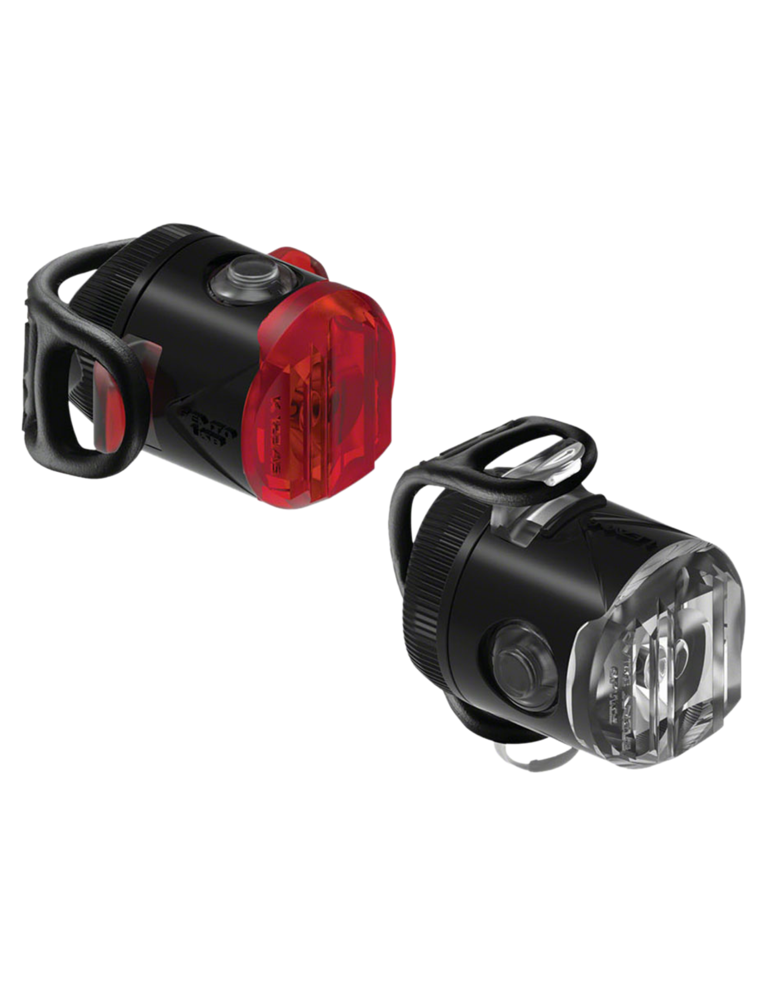 Red and white safety lights