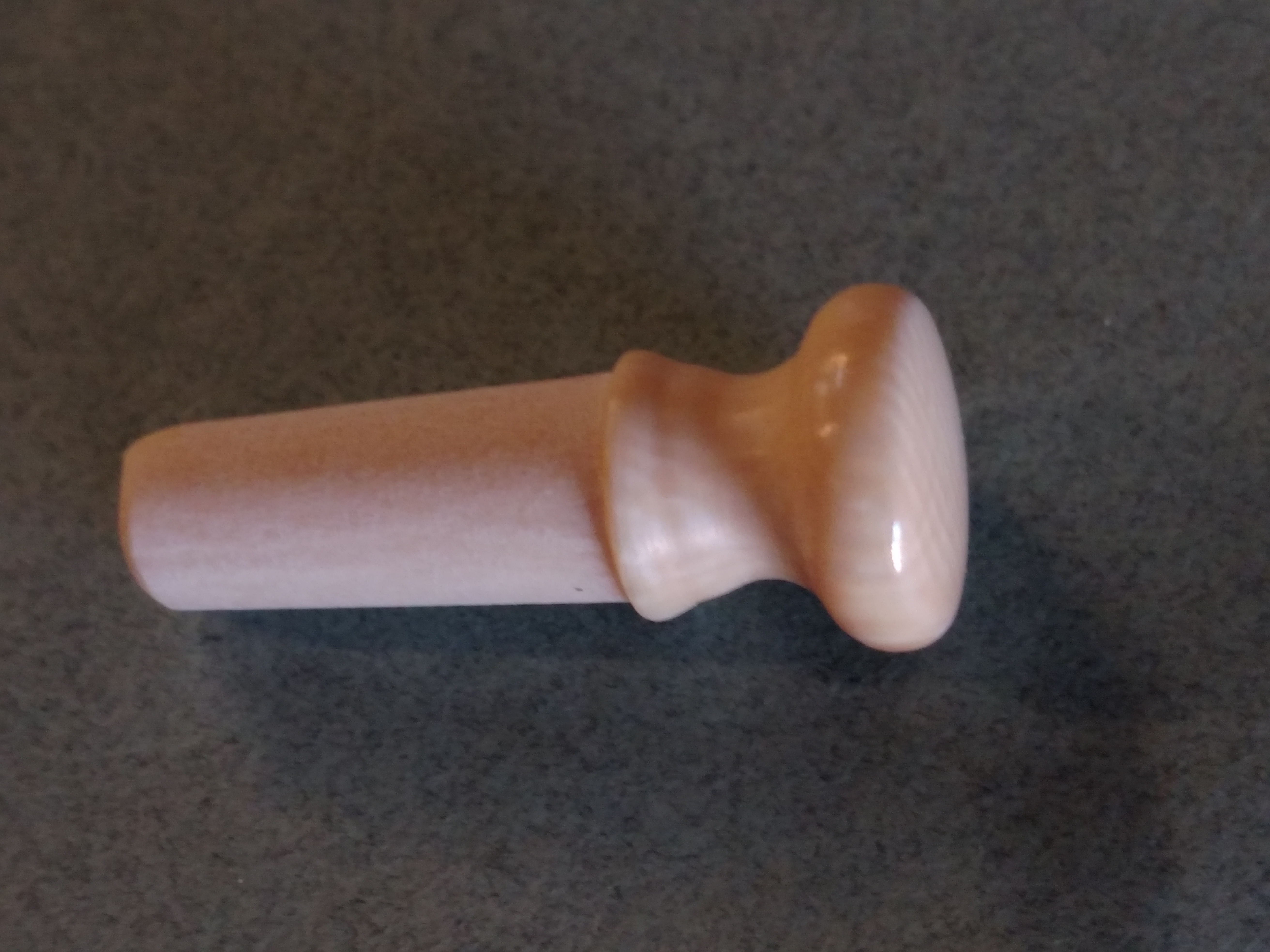 Mammoth Ivory End Pin w/ No Dot Product