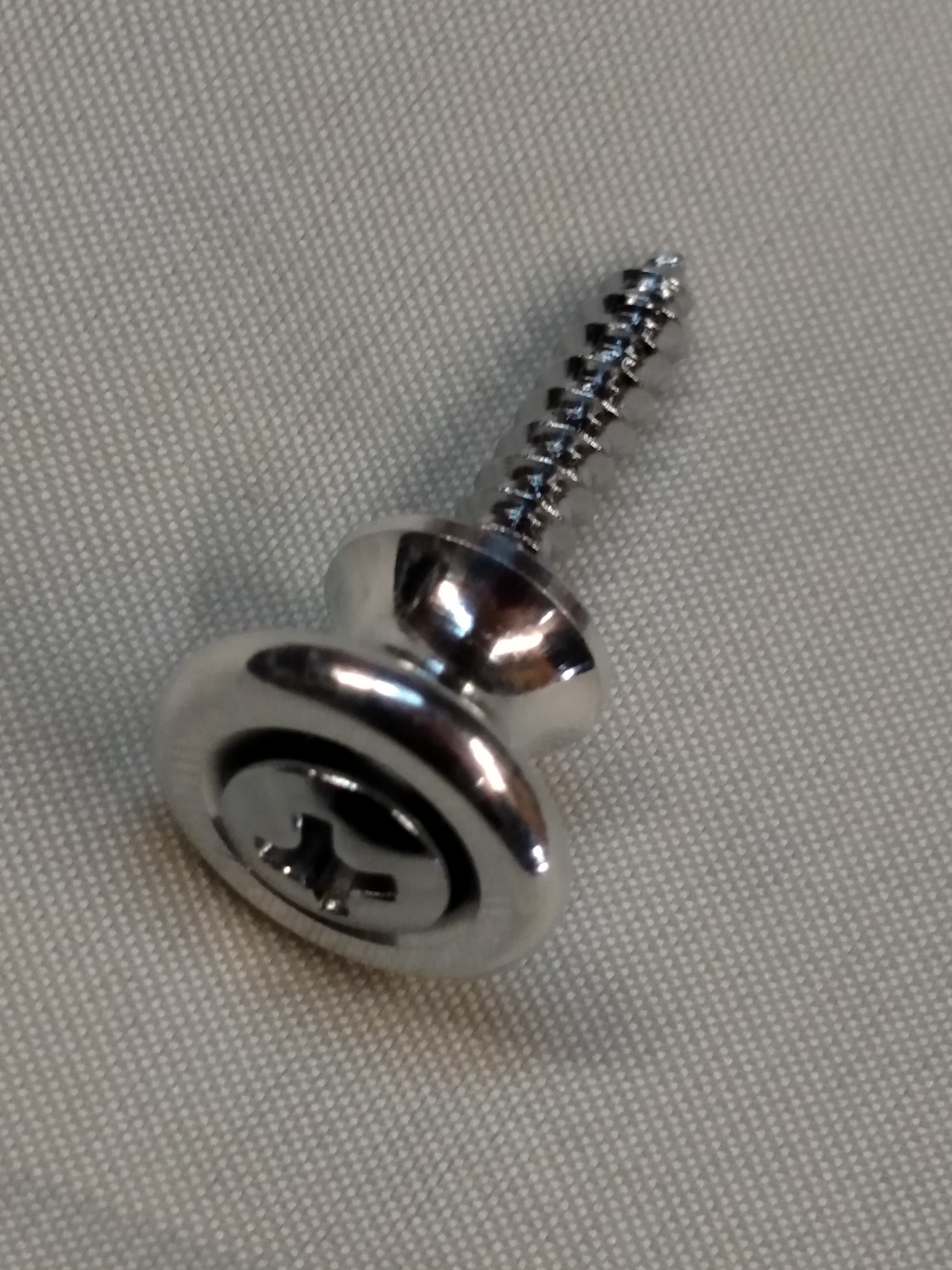 Strap Button - Nickel, Gold, Ivoroid, Ebony, etc - Image 2