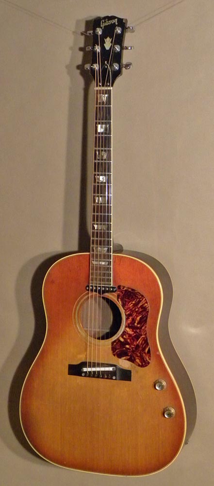 1966 Gibson J-160E Acoustic-Electric Guitar - Image 2