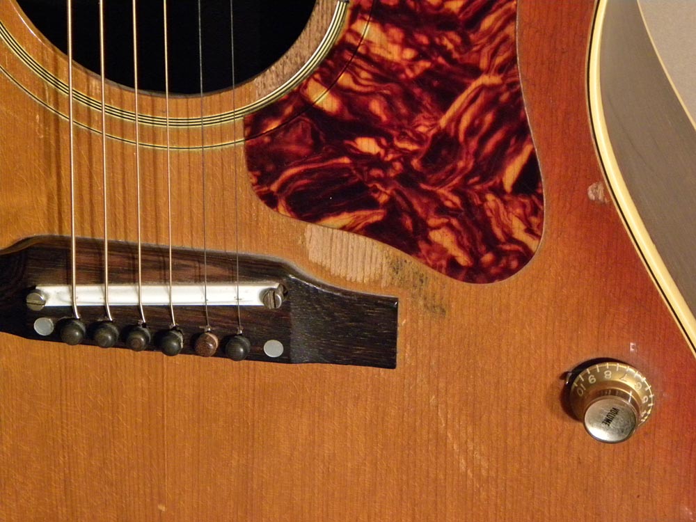 1966 Gibson J-160E Acoustic-Electric Guitar - Image 8