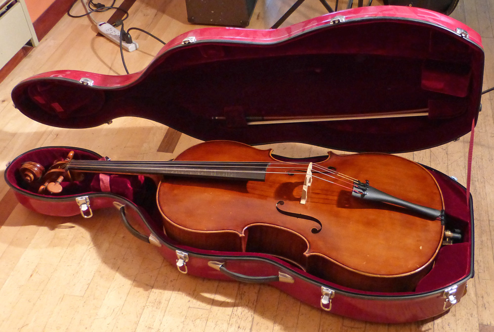 2002 Frank Denti 4/4 Cello - Image 11