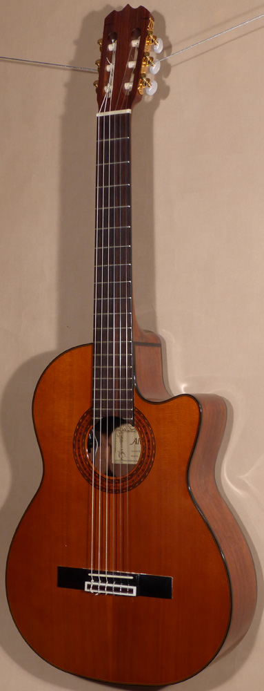 Recent Alvarez AC60SC Classical Cutaway Guitar - Image 3