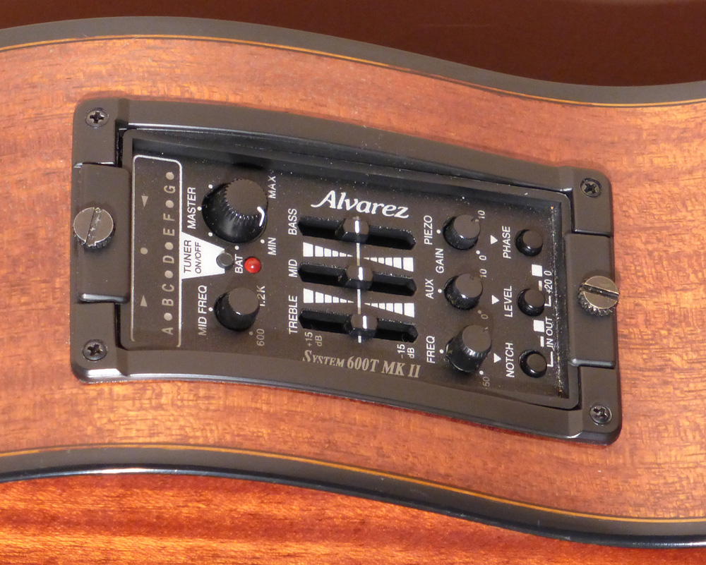 Recent Alvarez AC60SC Classical Cutaway Guitar - Image 6