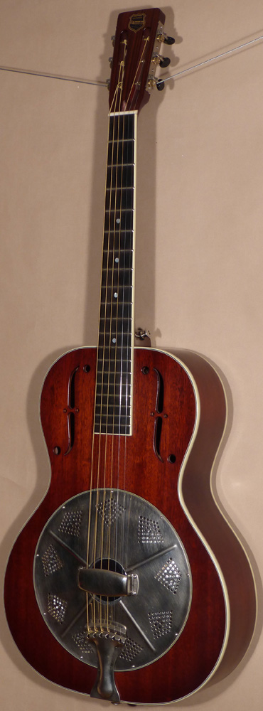 2010 National El Trovador Resophonic Guitar - Image 2