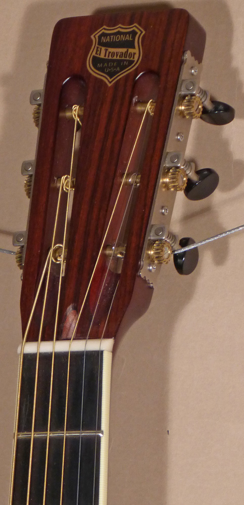 2010 National El Trovador Resophonic Guitar - Image 5