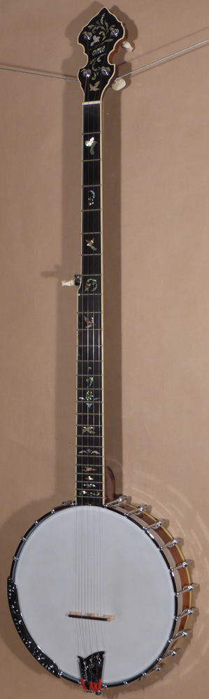 c. 2009 Pre-Owned OME Phoenix Custom Long Neck 11" Open Back Banjo - SOLD - Image 3