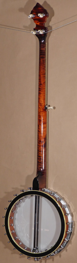 c. 2009 Pre-Owned OME Phoenix Custom Long Neck 11" Open Back Banjo - SOLD - Image 4