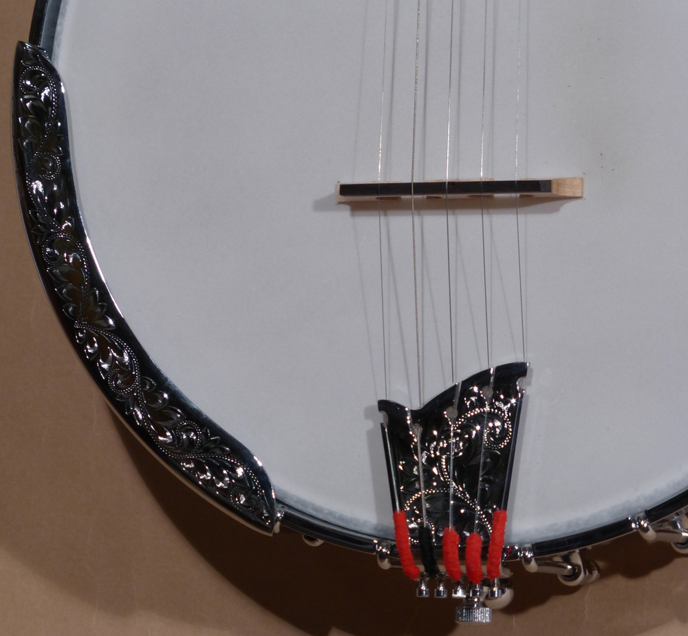 c. 2009 Pre-Owned OME Phoenix Custom Long Neck 11" Open Back Banjo - SOLD - Image 8