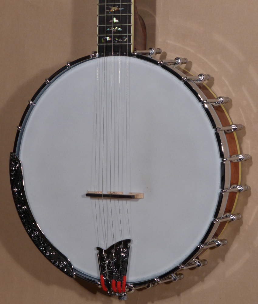 c. 2009 Pre-Owned OME Phoenix Custom Long Neck 11" Open Back Banjo - SOLD
