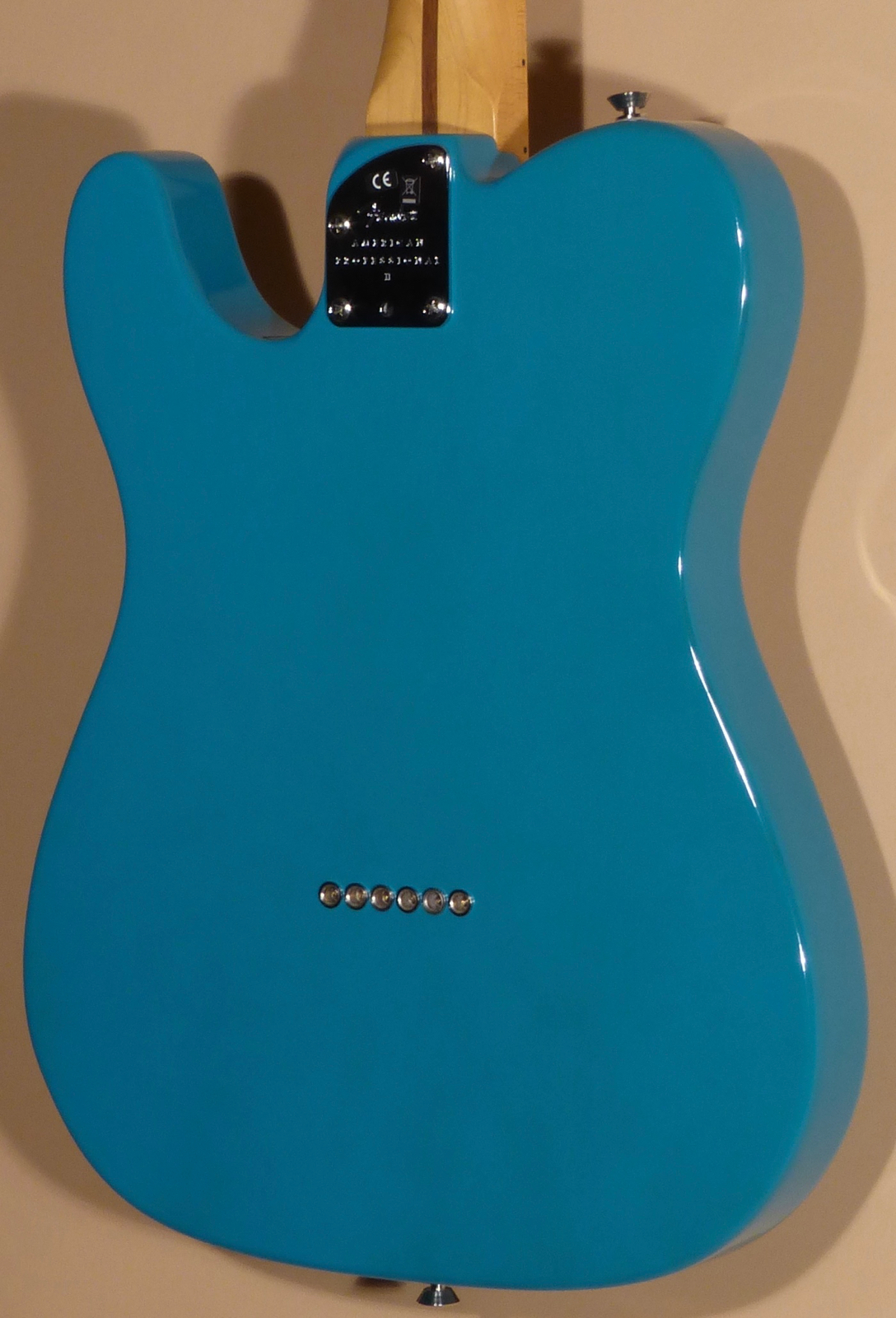 2020 Fender Tele American Professional II - Miami Blue - SOLD - Image 5
