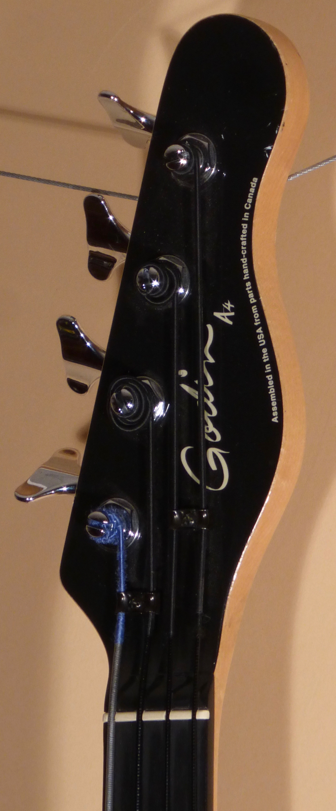 2006 Godin A4 Fretless Bass - Image 7