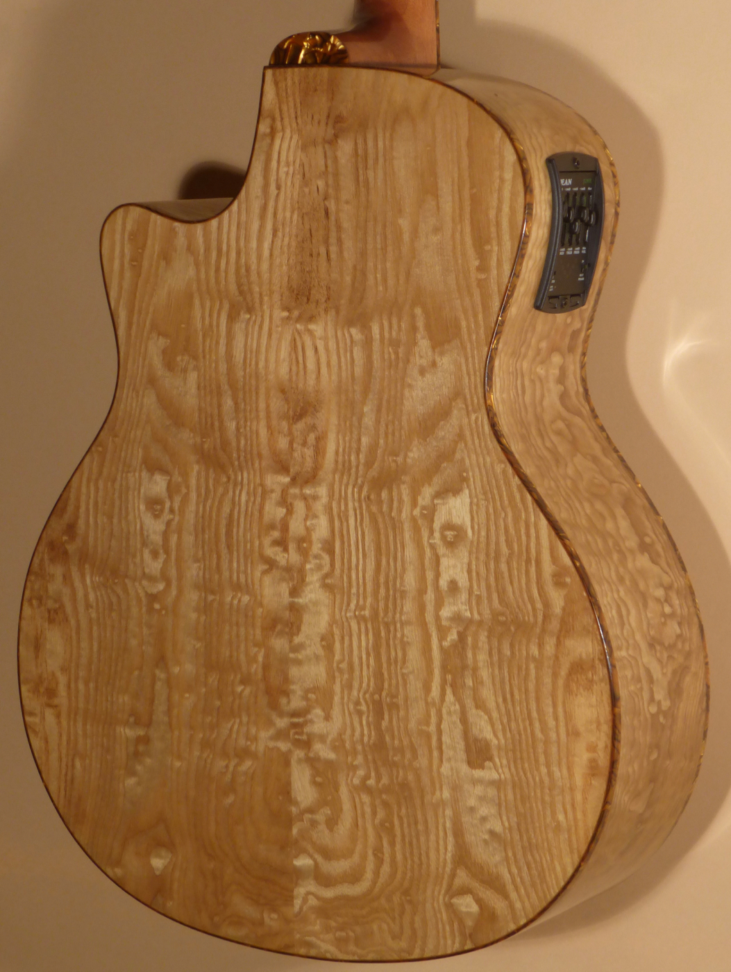 Dean Exotic Quilted Ash Acoustic Guitar w/ Electronics- SOLD - Image 5