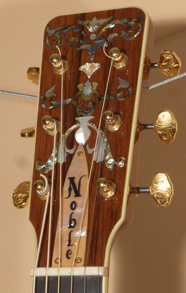 1997 Roy Noble Custom Brazilian Concert Guitar- SOLD - Image 6