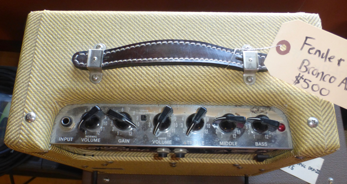 1994 Fender PR 258 Tweed Bronco-Amp- SOLD -