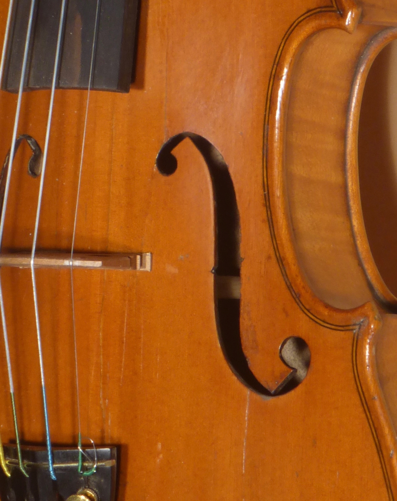 1890 Breton Brevete 4/4 Violin -