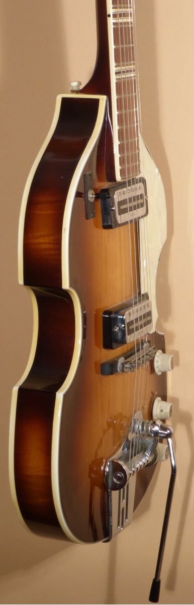 Late 60's Hofner 459 Violin-Style Electric Guitar- SOLD -
