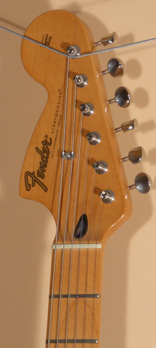 2007 Fender Stratocaster M.I.M- Reverse Headstock - Image 6