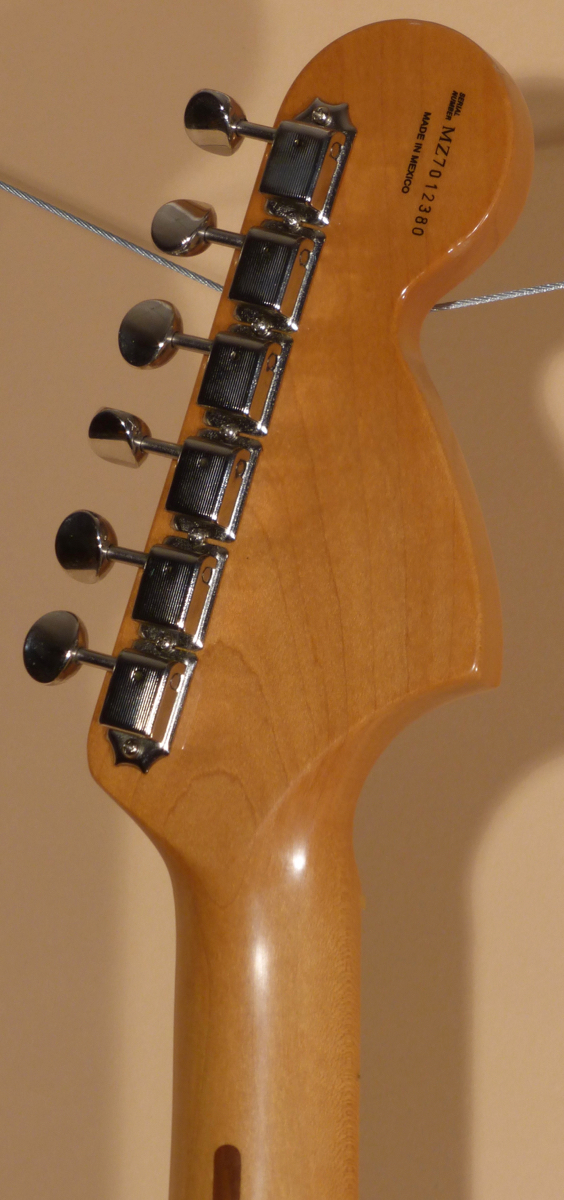 2007 Fender Stratocaster M.I.M- Reverse Headstock - Image 7