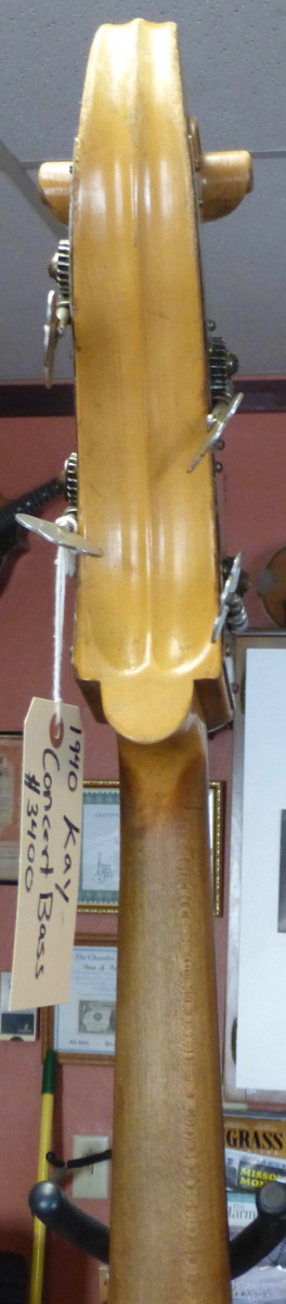 1940 Kay Concert 3/4 Upright Bass- SOLD - Image 12