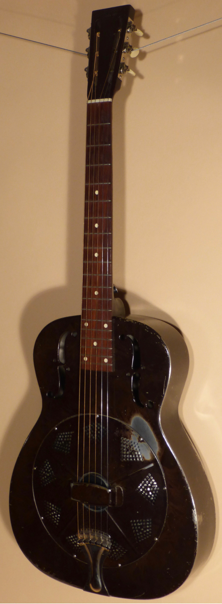 1934 National Duolian Roundneck - Duco Brown - Image 2