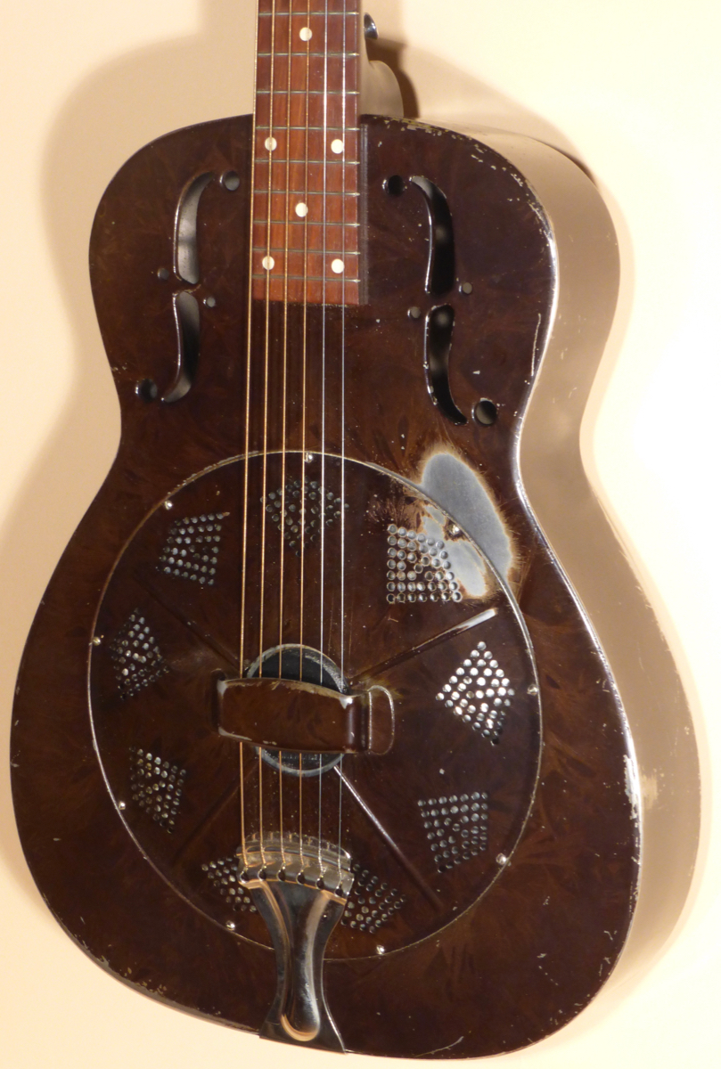 1934 National Duolian Roundneck – Duco Brown Product