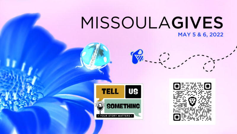 donate to Tell Us Something